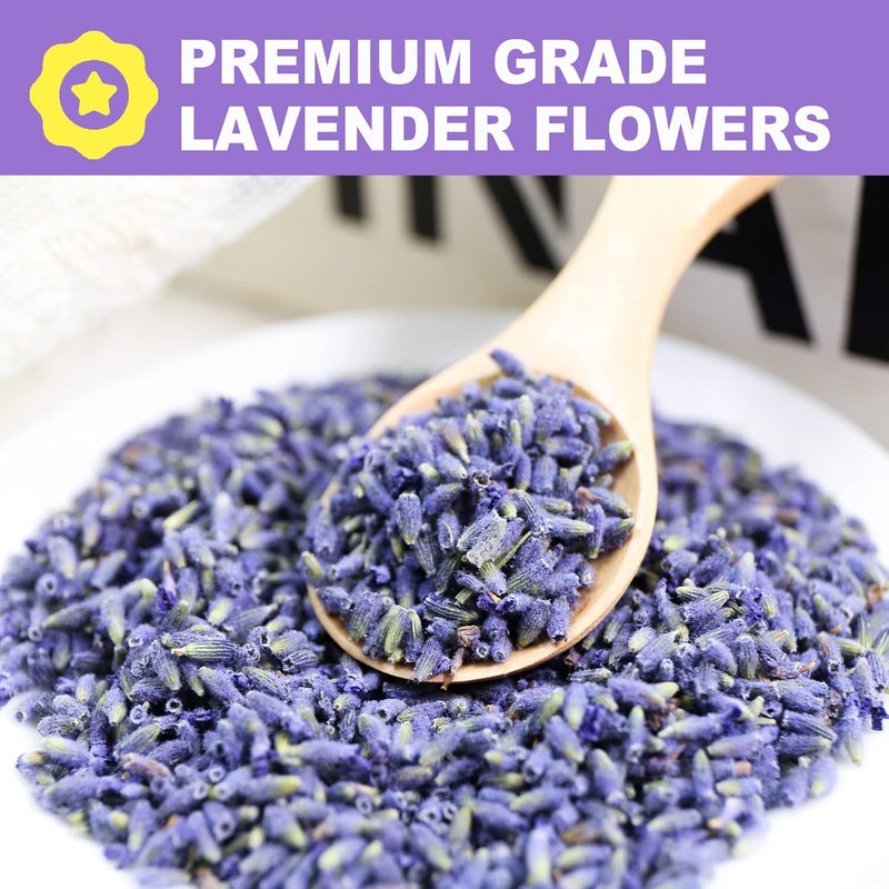 FullChea Natural Dried Lavender Flowers - 4oz - Image 2